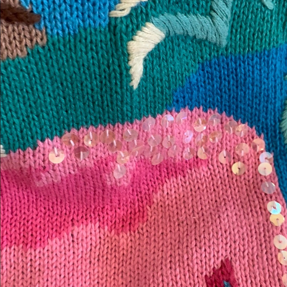 Adorable Quacker Factory Sweater Size Medium - image 3